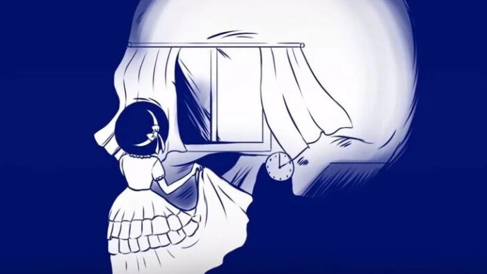 optical illusion personality test reveals the true you skull or a girl looking out the window