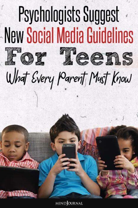 Teens' social media use
