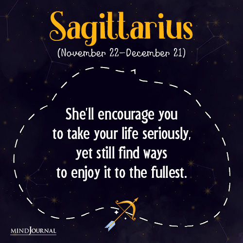 Sagittarius Shell encourage you