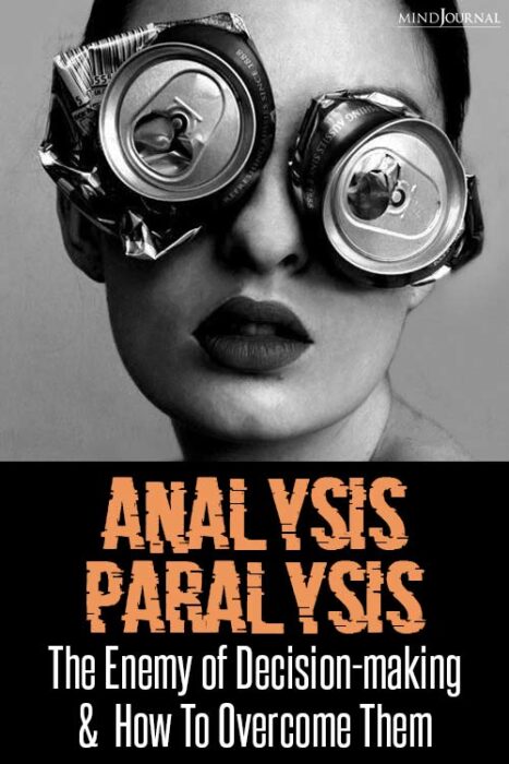 Have you heard the phrase Analysis Paralysis? It describes when a person  spends so much time analyzing and overthinking their options…