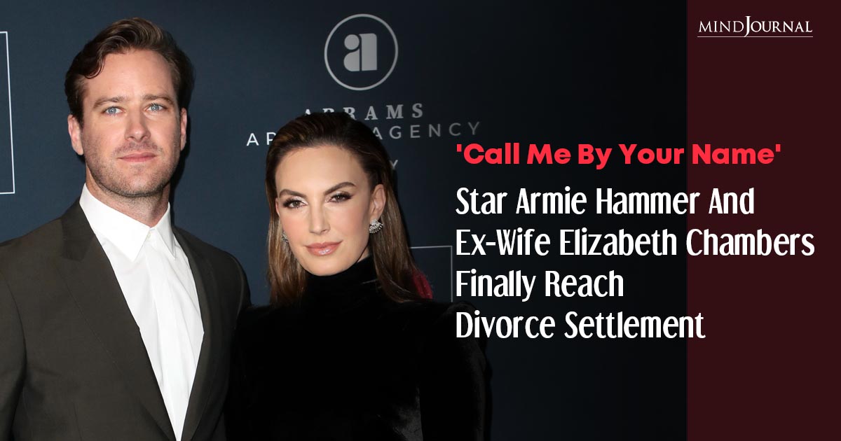 Armie Hammer Divorce Settlement After 3 Years: Shocking News