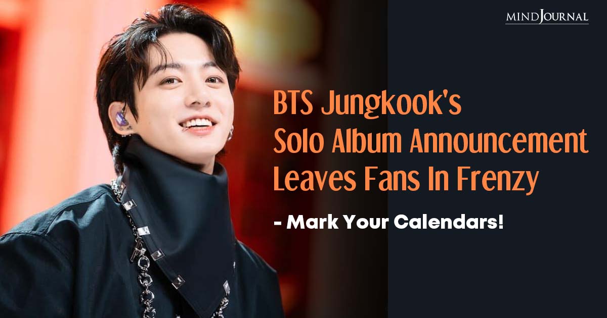 BTS Jungkook Solo Album Is All Set To Release In July 2023, Setting New Records In Music Industry