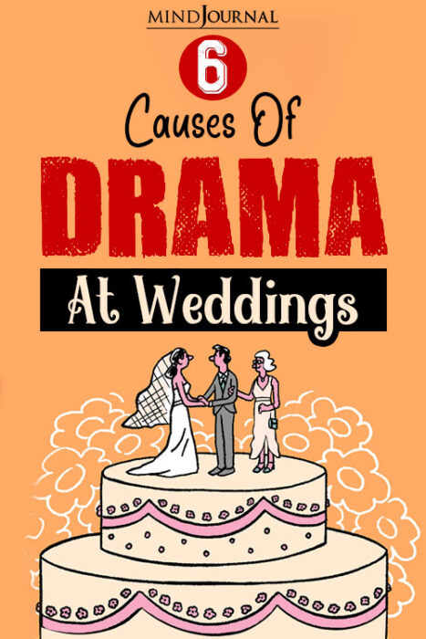 drama at weddings