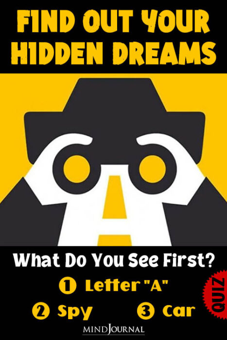 Find Out What Is Your Secret Dream With This Car Or Spy Optical Illusion PersonalityTest pin