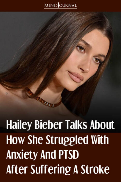 hailey bieber talks about her mental health