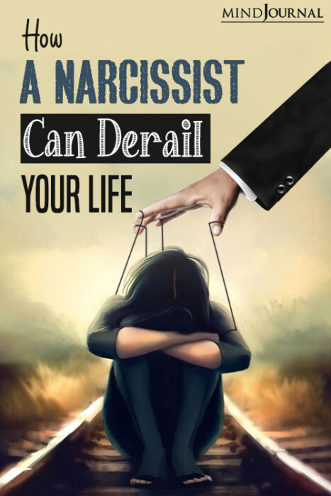 narcissists derail people