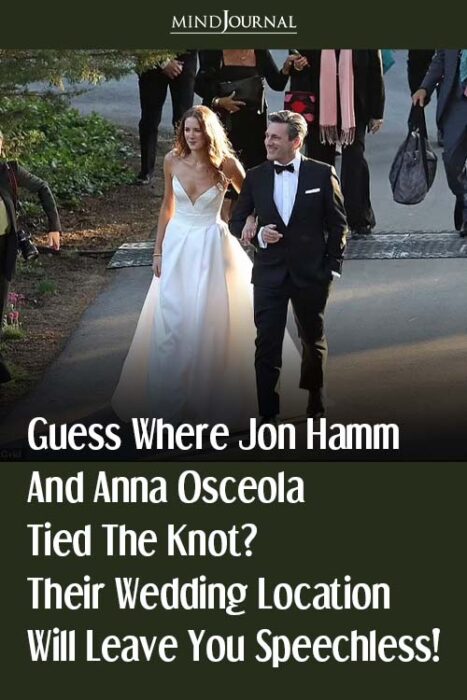 Jon Hamm And Anna Osceola Are Married After 3 Years Of Love