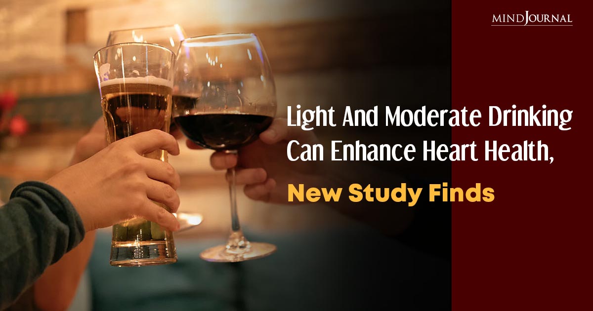 Light To Moderate Alcohol Consumption Can Be Good For Your Heart, New Study Says