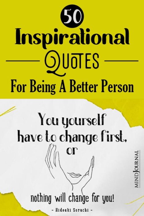 inspirational quotes for being a better person