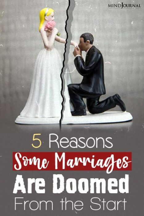 top reasons why marriages fail