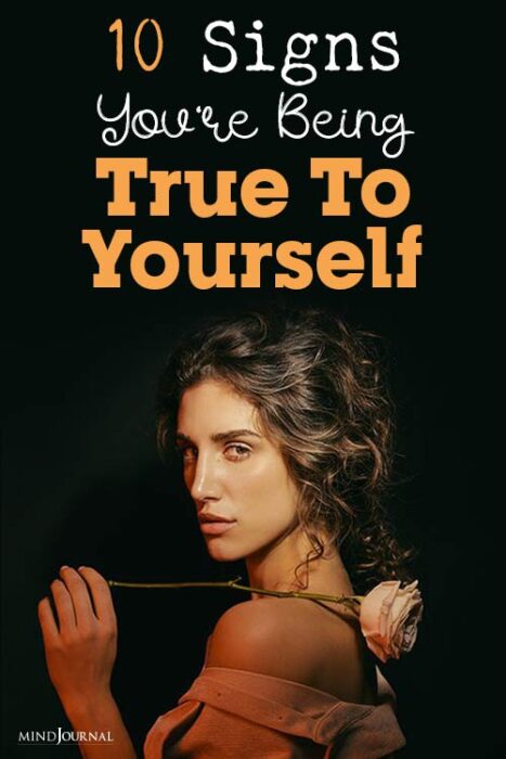 being your authentic self
