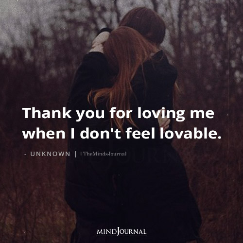 Thank You For Loving Me