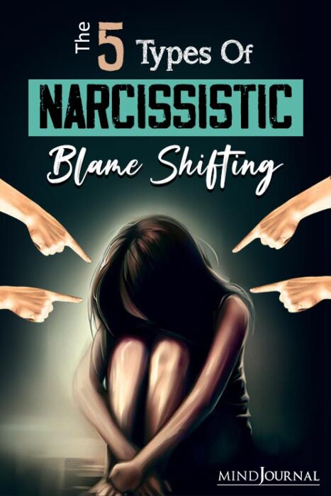 narcissistic blame shifting