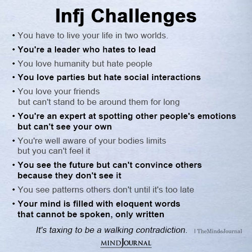 What Are Common Bad Traits Of INFJ?