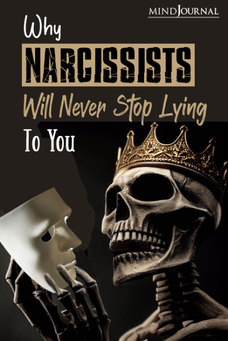 why do narcissists continually lie
