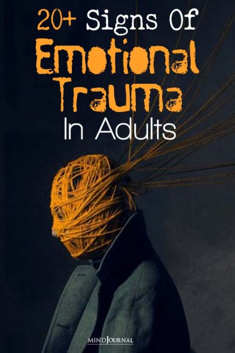 symptoms of emotional trauma in adults