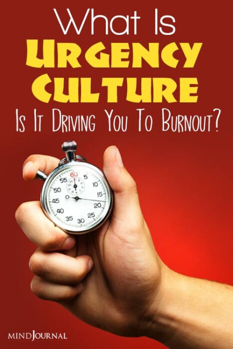 what is urgency culture