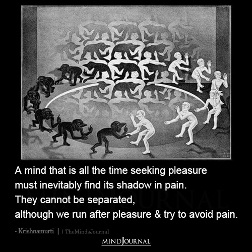 A Mind That Is All The Time Seeking Pleasure