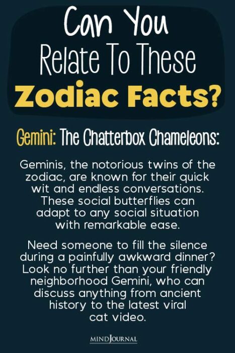 zodiac signs facts
