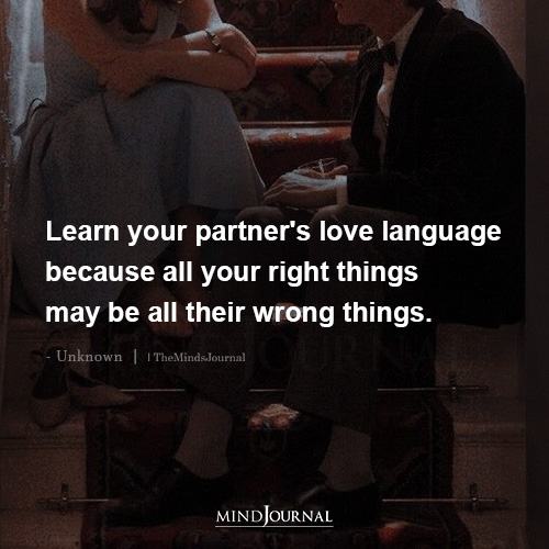 Learn Your Partners Love Language