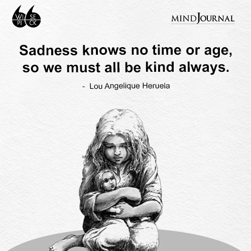 Lou Angelique Heruela Sadness knows