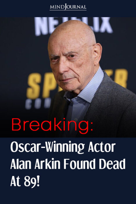 news of Alan Arkin's demise
