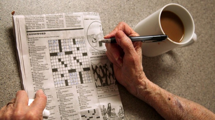 Playing Chess And Crosswords Help With Dementia Risk