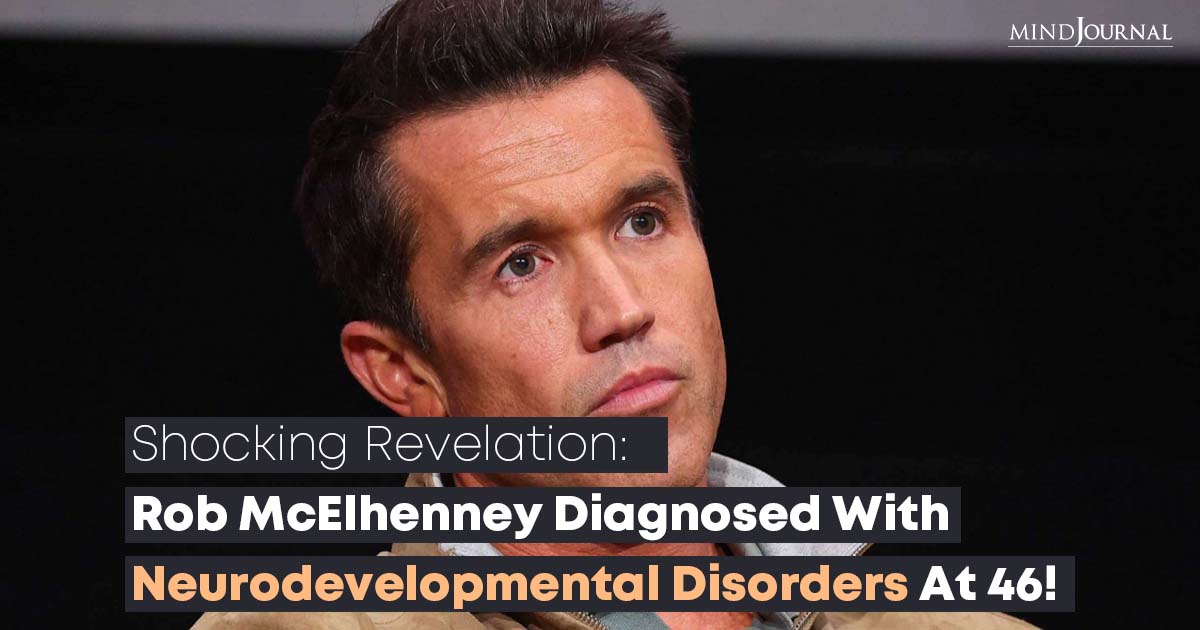 Rob McElhenney Diagnosed With Neurodevelopmental Disorders