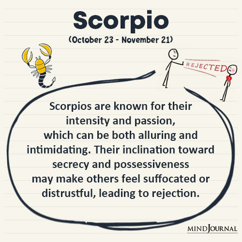 Scorpios are known for their intensity