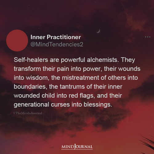 Self healers Are Powerful Alchemists