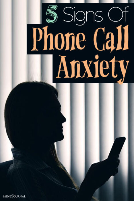 Signs of Phone call Anxiety
