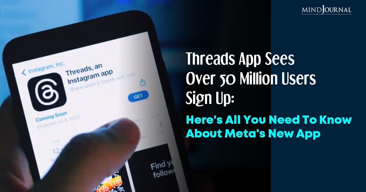 Metas New App Threads App Sees Over 50 Million Users Sign Up
