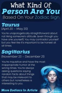 What Kind Of Person Are You: 12 Signs' Interesting Profiles