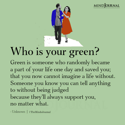 Who Is Your Green?