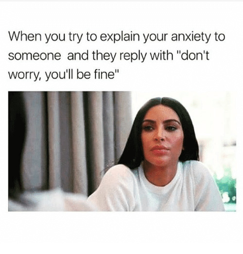 Funny mental health memes for anxiety