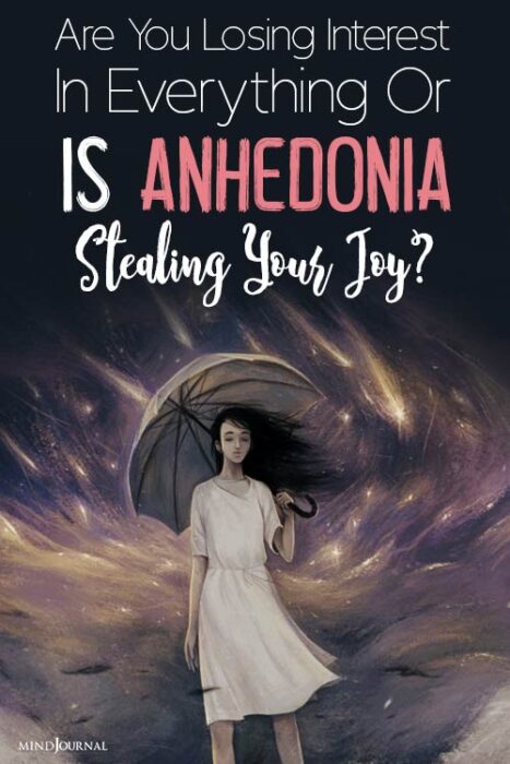 what is anhedonia
