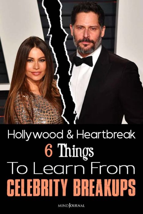 What individuals can learn from celebrity breakup
