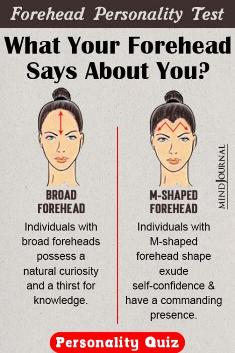 your forehead reveals these personality traits
