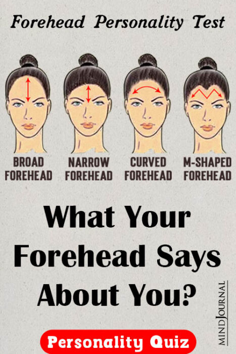 your forehead reveals these personality traits

