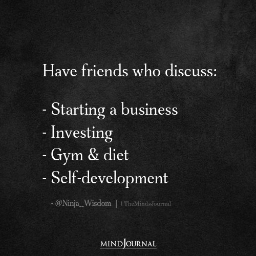 Have Friends Who Discuss