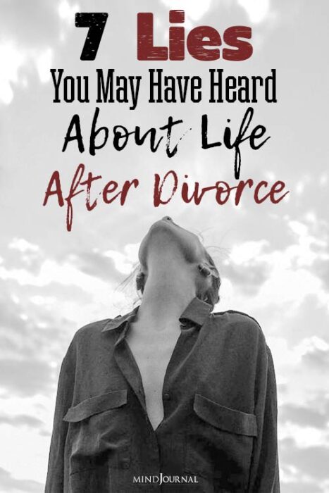 lies you may have heard about life after divorce