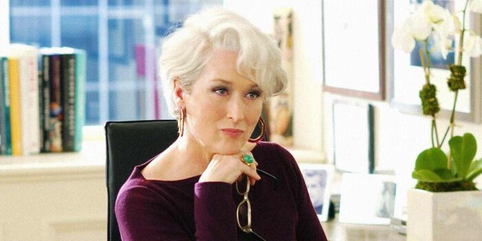Miranda Priestly resonates the traits of a Capricorn who is one of the zodiac signs who never give up