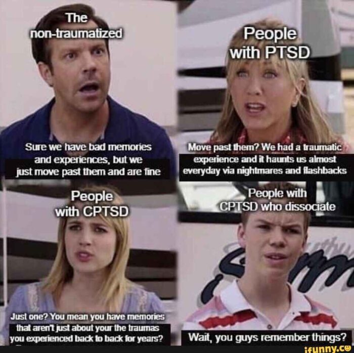Funny mental health memes PTSD