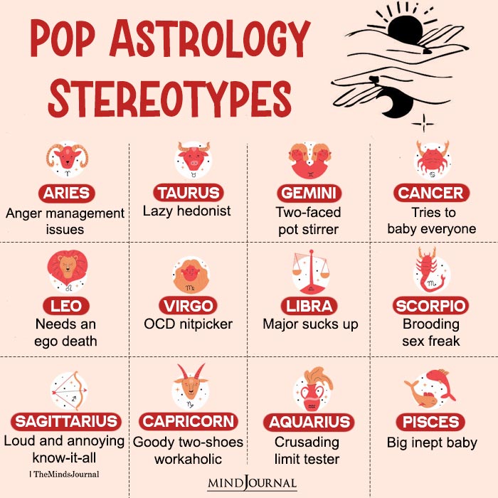 Pop Astrology Stereotypes
