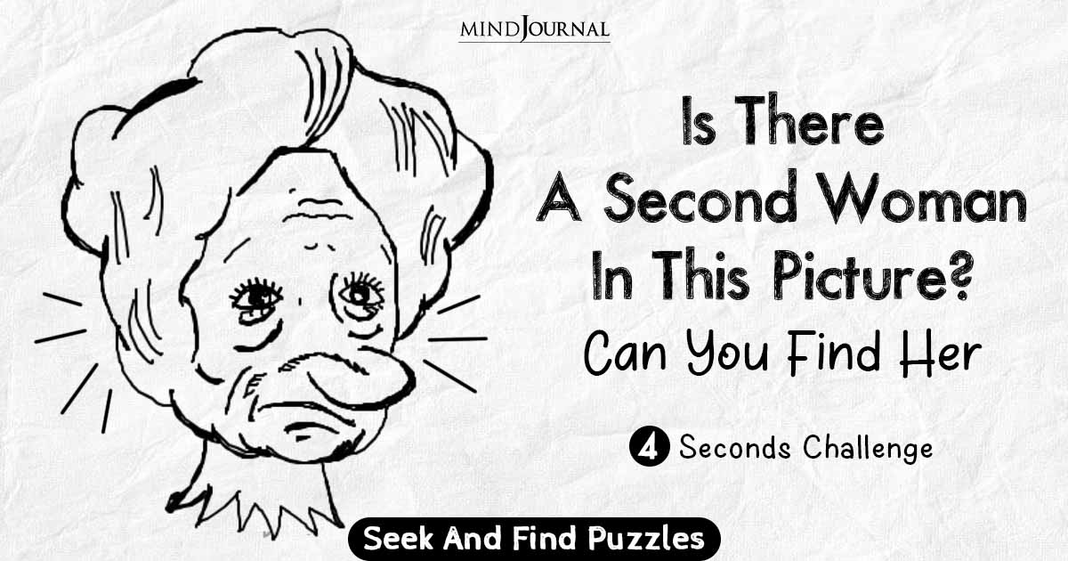 Seek And Find Puzzles: Only A Genius Can Find The Face Of A Second Woman, Can You?