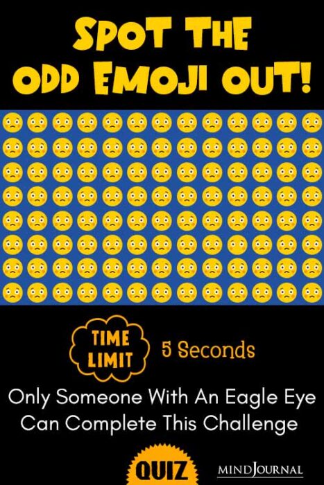 Spot the odd emoji in 5 seconds
