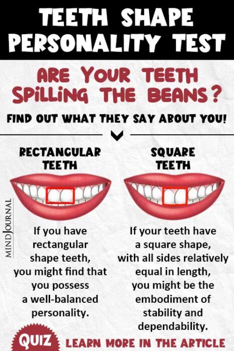 your teeth reveal your true personality
