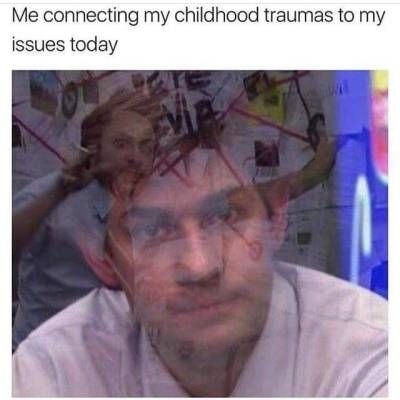 Funny mental health memes Trauma