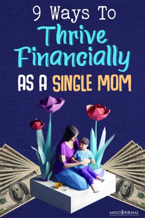 thriving financially as a single mom