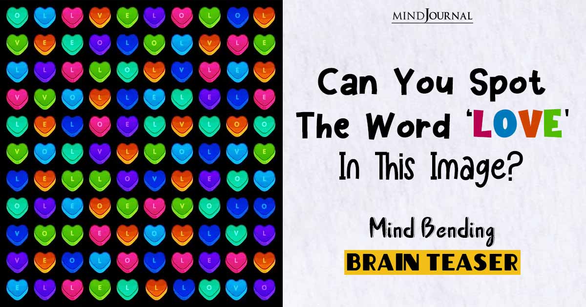 Love Quiz Alert: Can You Spot the Word ‘Love’ in this Mind-Bending Brainteaser?